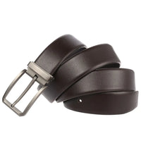 HKM-180307 Custom Logo Pin Buckle Belt for Men – Stylish Alloy Rotating Belt for Jeans and Casual Wear