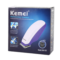 HKM-722899 Dry Battery Hair Clipper with Stainless Steel Blade - Model KM-666
