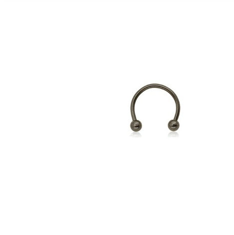 HKM-699347 Titanium C-Type Hypoallergenic Clip-On Nose and Lip Rings