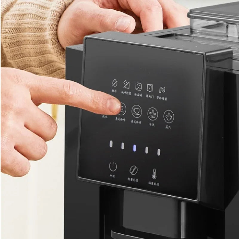 KTX-968915 Automatic Espresso Coffee Machine for Home and Restaurant Use - New Design 2024