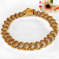 HKM-451027 Diamond Dog Chain Necklace ¨C Stylish and Reflective Accessory for Your Pet (Multiple Sizes Available)