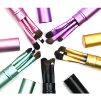 HKM-837523 Soft Synthetic Fiber Makeup Brush - Stylish Design for Professional and Family Use, Travel-Friendly, Multiple Colors Available