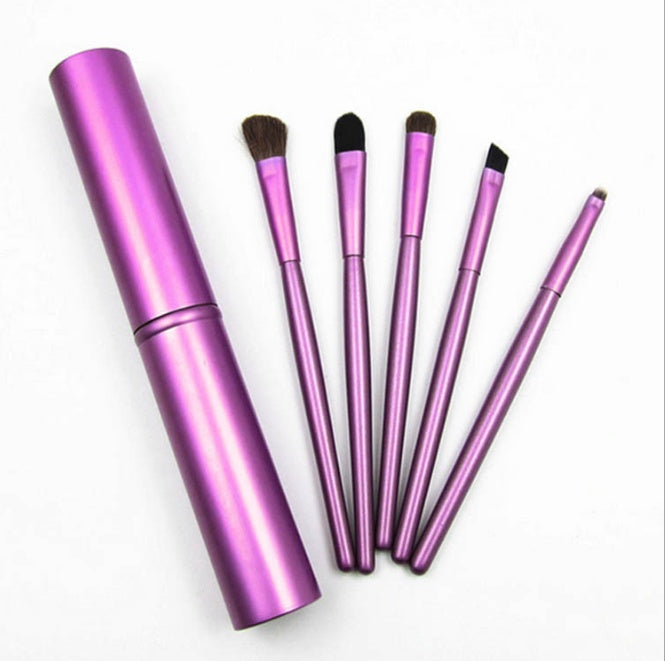 HKM-837523 Soft Synthetic Fiber Makeup Brush - Stylish Design for Professional and Family Use, Travel-Friendly, Multiple Colors Available