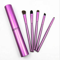 HKM-837523 Soft Synthetic Fiber Makeup Brush - Stylish Design for Professional and Family Use, Travel-Friendly, Multiple Colors Available