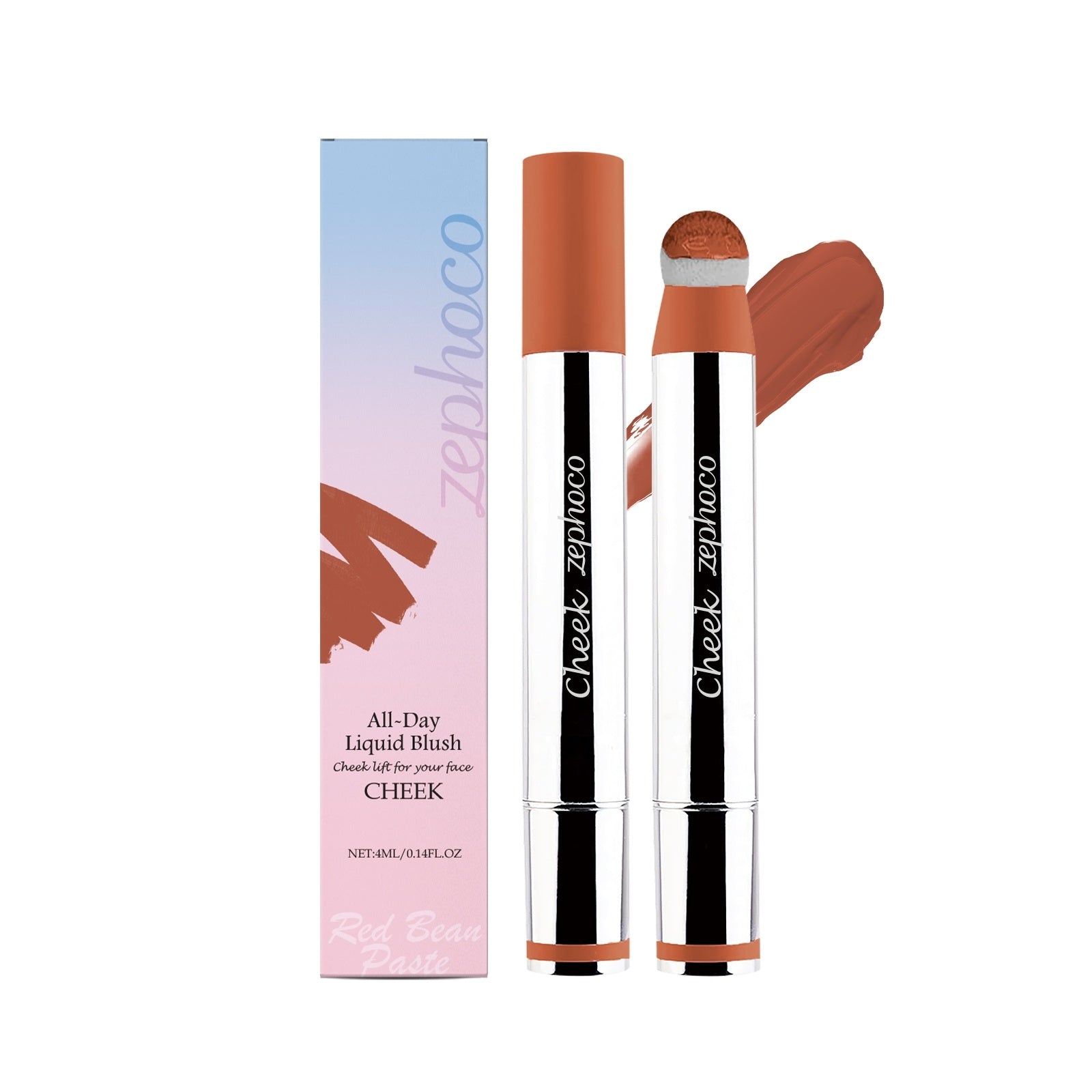 HKM-154963 All-Day Liquid Blush with Silica and Mica, 1.8x1.8x12.4cm