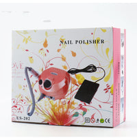 HKM-426259 Electric Nail Polisher US-202 Pink, 25000 RPM, Complete Nail Tools Set, 12 Pcs