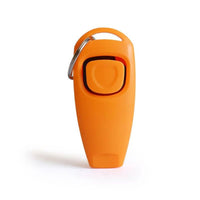 HKM-228691 Dog Training Clicker and Whistle Combo with Key Ring for Effective Puppy Training