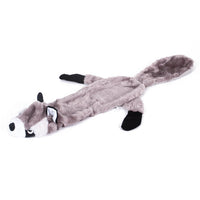 HKM-468115 Stuffed Squeaky Plush Animal Toy for Pets - Available in Various Animal Shapes