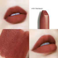 HKM-317651 Soft Velvet Matte White Lipstick - Rich Color with Beeswax Ingredients