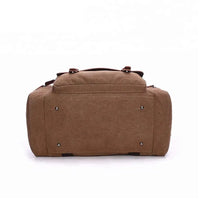 HKM-646675 Versatile Canvas Travel Hand Bag - High Capacity Waterproof Crossbody Duffel Bag