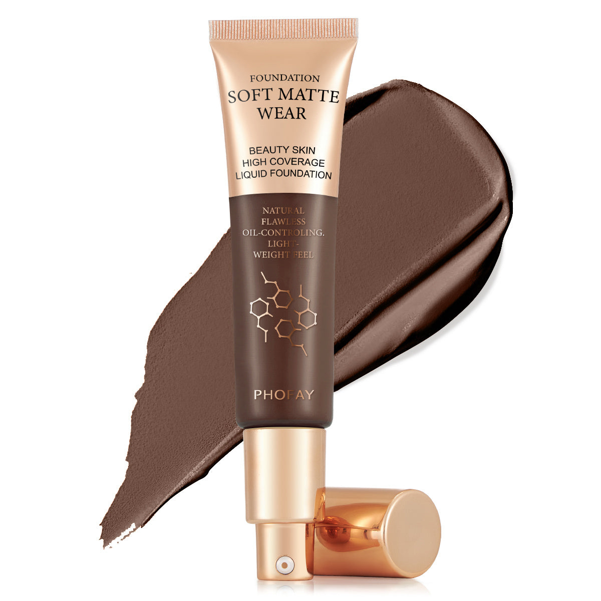 HKM-991955 Full Coverage Lightweight Foundation for Flawless Oil Control and Easy Application
