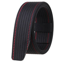 HKM-864979 Mens Braided Elastic Slide Belt - Retro Style Adjustable Accessory