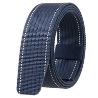 HKM-864979 Mens Braided Elastic Slide Belt - Retro Style Adjustable Accessory
