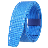 HKM-864979 Mens Braided Elastic Slide Belt - Retro Style Adjustable Accessory
