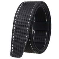 HKM-864979 Mens Braided Elastic Slide Belt - Retro Style Adjustable Accessory