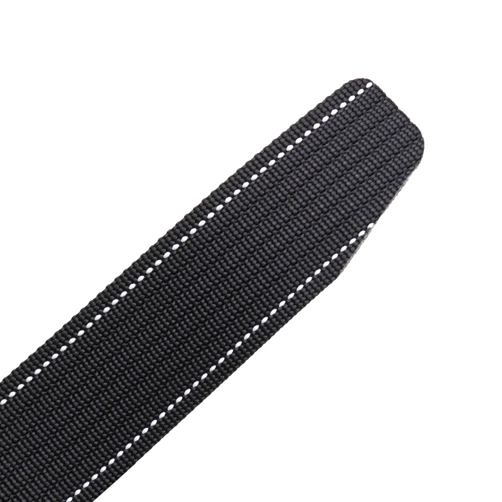HKM-864979 Mens Braided Elastic Slide Belt - Retro Style Adjustable Accessory