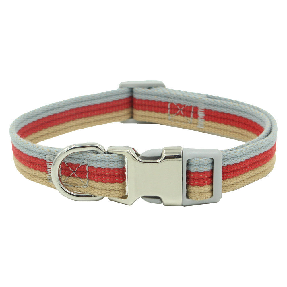 HKM-535315 Reflective Polyester Pet Chest Harness for Small and Medium Dogs - Adjustable Fit in Blue, Red, and Pink