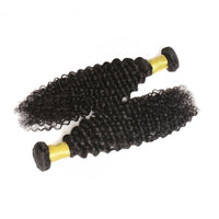 HKM-297747 Real Human Hair Curly Extensions - Long Fashionable Wig in Various Lengths
