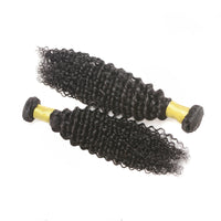 HKM-297747 Real Human Hair Curly Extensions - Long Fashionable Wig in Various Lengths