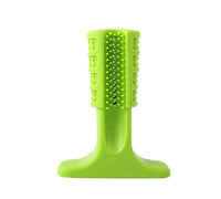 HKM-170579 Ergonomic Pet Toothbrush for Dogs - Multiple Sizes Available in Blue, Green, and Black