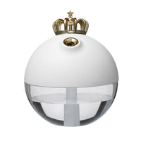 HKM-736275 Mini USB Crown Humidifier with 320ML Capacity and 8 Hours Continuous Spray