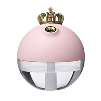 HKM-736275 Mini USB Crown Humidifier with 320ML Capacity and 8 Hours Continuous Spray