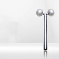 HKM-390611 3D Roller Massage Beauty Instrument - Aluminum/Zinc Alloy, Compact Design, Lightweight, Includes Instructions