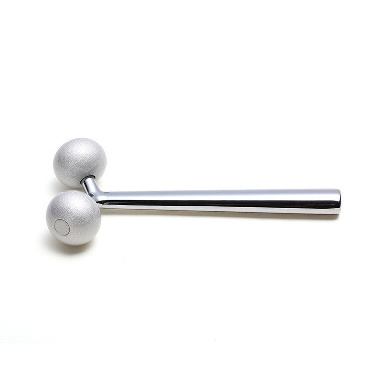 HKM-390611 3D Roller Massage Beauty Instrument - Aluminum/Zinc Alloy, Compact Design, Lightweight, Includes Instructions