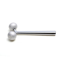 HKM-390611 3D Roller Massage Beauty Instrument - Aluminum/Zinc Alloy, Compact Design, Lightweight, Includes Instructions