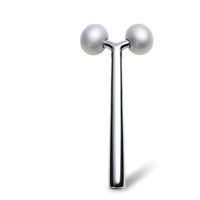 HKM-390611 3D Roller Massage Beauty Instrument - Aluminum/Zinc Alloy, Compact Design, Lightweight, Includes Instructions
