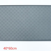 HKM-173523 Eco-Friendly Silicone Pet Mat with Anti-Slip and Leak-Proof Design, Ideal for Drinks and Chilled Foods