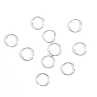 HKM-542931 Alloy DIY Hair Braid Circle Hair Clips Set - 10pcs Hair Accessories