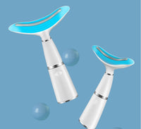 HKM-422227 Neck Massager with Lifting and Firming Effects, Micro-Current and Temperature Control for Skin Contouring