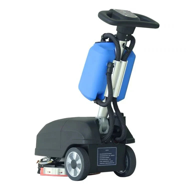 KTX-751891 Compact Battery-Powered Mini Auto Floor Scrubber for Efficient Office and Shop Cleaning