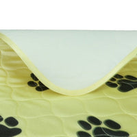 HKM-400595 Kennel Pad Dog Bed for Pets in Wine Red, Bright Yellow, and Light Brown