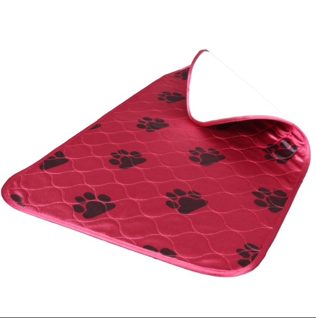 HKM-400595 Kennel Pad Dog Bed for Pets in Wine Red, Bright Yellow, and Light Brown