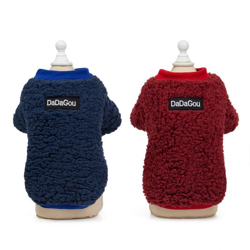 HKM-394387 Cozy Casual Fleece Outfit for Puppies - Warm Dog Clothes