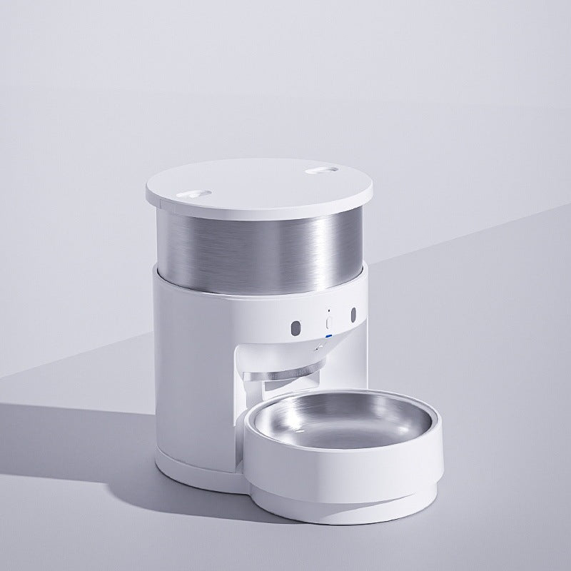 HKM-787539 Automatic Stainless Steel Pet Feeder for Convenient Feeding