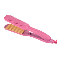HKM-241171 Electric Splint Curling Iron with Tourmaline Ceramic, 16MM-20MM Diameter, Ideal for Wet and Dry Hair