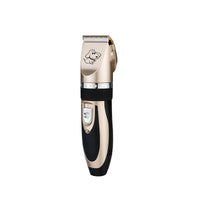 HKM-281107 Titanium Ceramic Blade Pet Clippers with 100CM Charger Cord, 5-Hour Charge, 45-60 Minutes Runtime