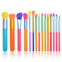 HKM-279123 Portable Makeup Brush Set - 35-Piece Collection for Foundation and Eyeshadow Application