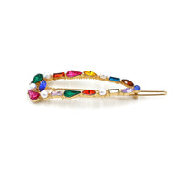 HKM-180179 New Geometric Alloy Hairpin Side Clip Set for Women