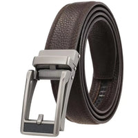 HKM-512595 Custom Adjustable Leather Belts with Designer Buckles for Men