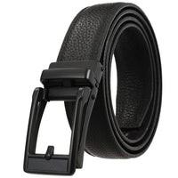 HKM-512595 Custom Adjustable Leather Belts with Designer Buckles for Men