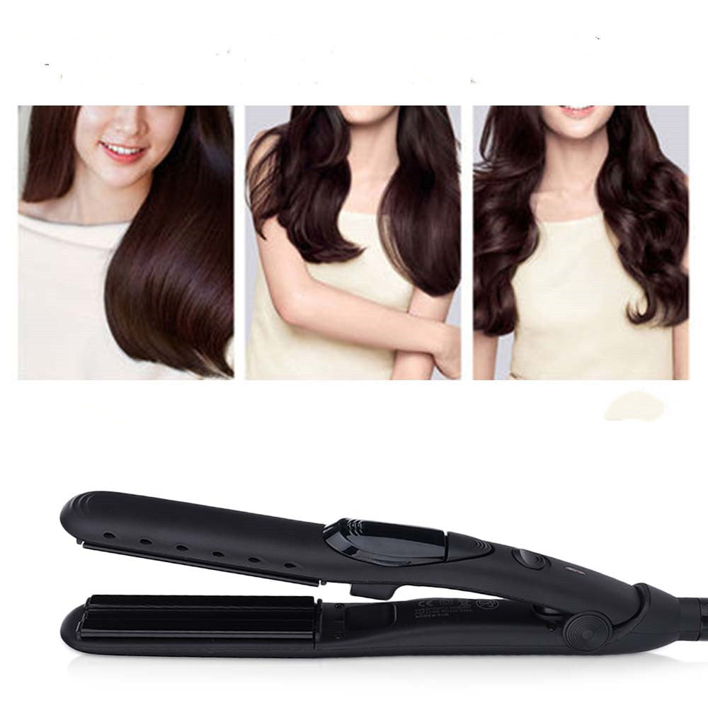 HKM-107731 Dual-Purpose Tourmaline Ceramic Hair Iron for Wet and Dry Styling