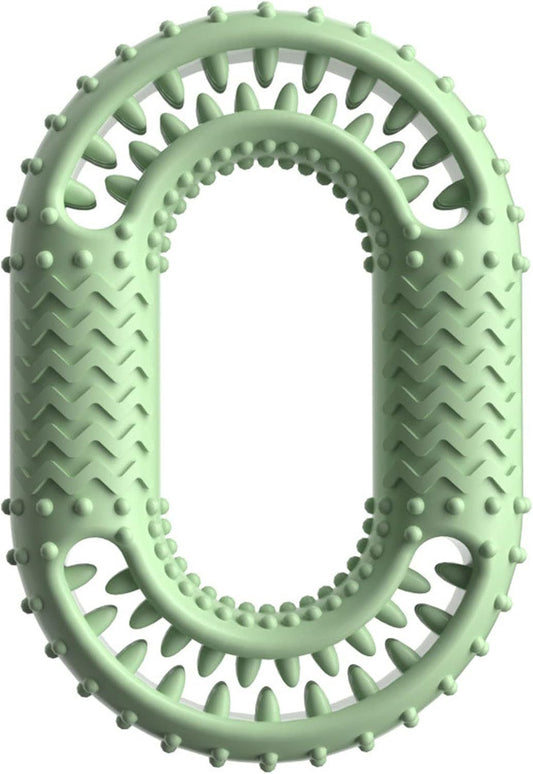 HKM-477011 Durable O-Ring Dog Chewing Toy for Aggressive Chewers – Interactive Dental Molar Toy for All Breeds