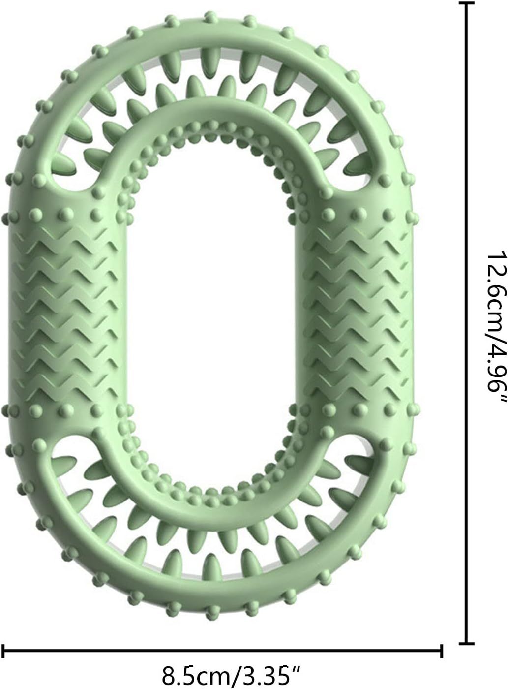HKM-477011 Durable O-Ring Dog Chewing Toy for Aggressive Chewers – Interactive Dental Molar Toy for All Breeds