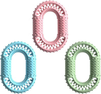 HKM-477011 Durable O-Ring Dog Chewing Toy for Aggressive Chewers – Interactive Dental Molar Toy for All Breeds