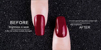 HKM-827539 Transparent Nail Phototherapy Glue for Professional and DIY Nail Art - 15 ml