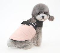 HKM-861715 Autumn & Winter Lightweight Cotton Dog Vest Coat for Small Pets in Four Colors
